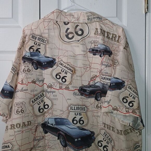 Route 66  Monte Carlo button down short sleeve casual shirt Sz 3XL NWT - Picture 7 of 7